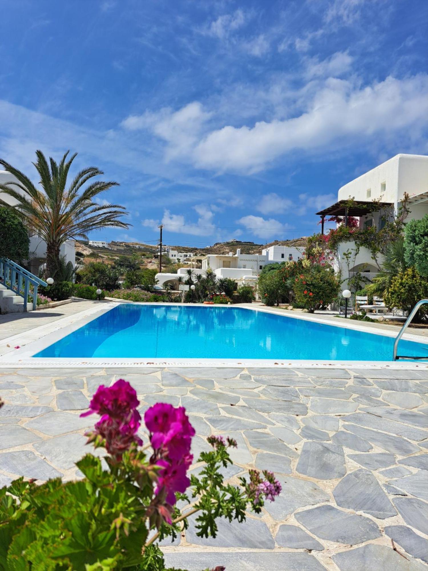 Kalypso Pool Villa At Ornos Kültér fotó